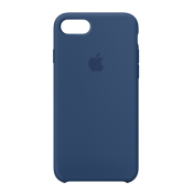 Apple Silicone case iPhone 8/7 Blue Cobalt